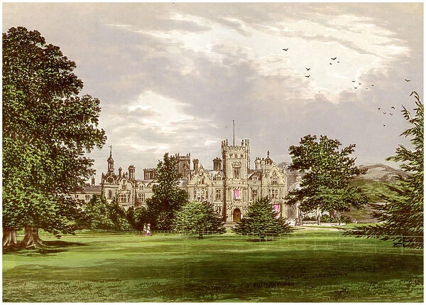 Preston Hall, Kent, home of the Brassey family, c1880