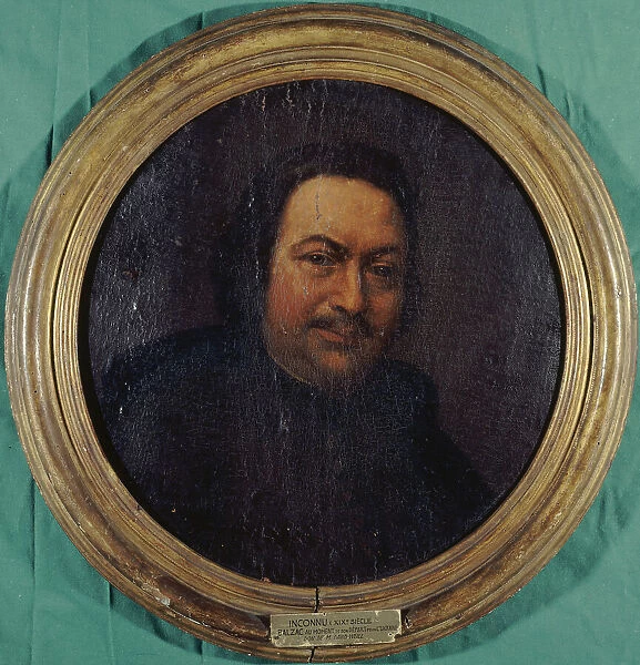 Presumed portrait of Honoré de Balzac (1799-1850), writer, c1845. Creator: Unknown
