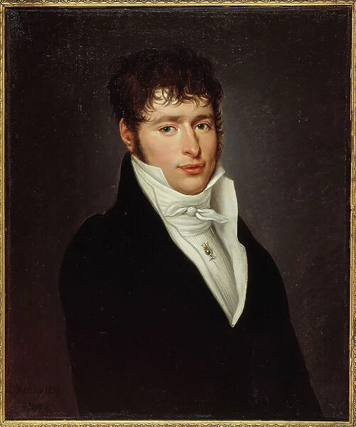 Presumed portrait of Jean Elleviou (1769-1842), first singer at the Opéra-Comique, 1809. Creator: Desire Adelaide Charles Maignen de Sainte-Marie