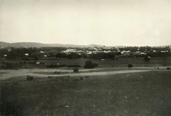 Framed Print : Pretoria from the East, 1900. Creator: George Washington Wilson Framed Print : Pretoria from the East, 1900. Creator: George Washington Wilson