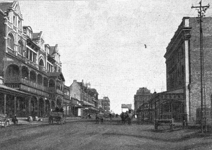 Framed Print : Pretoria. Pretorius Street; Afrique Australe, 1914. Creator: Unknown Framed Print : Pretoria. Pretorius Street; Afrique Australe, 1914. Creator: Unknown