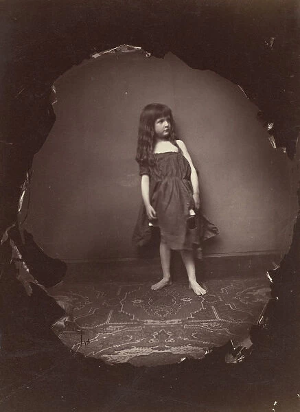 The Prettiest Doll in the World, July 5, 1870. Creator: Lewis Carroll