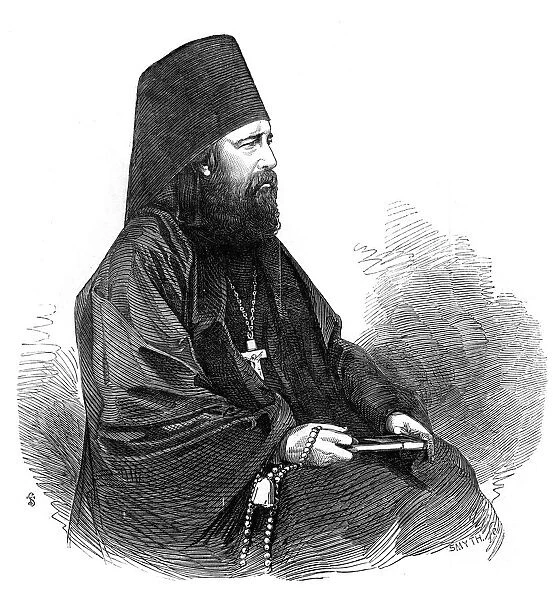 A priest of the Greek orthodox church, 1853. Artist: Smyth