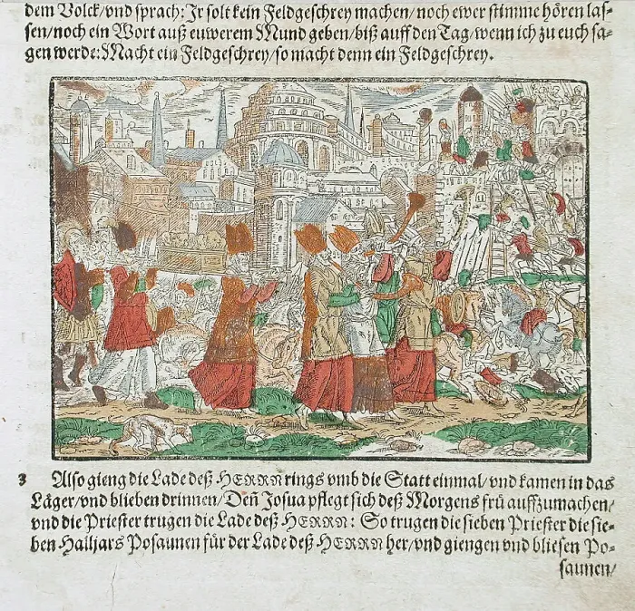 Framed Print : The Priests Carry the Ark of the Covenant, between 1640 and 1660. Creator: Jost Ammon Framed Print : The Priests Carry the Ark of the Covenant, between 1640 and 1660. Creator: Jost Ammon