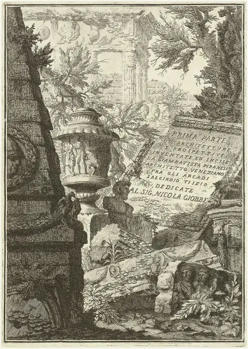Framed Print : Prima Parte di Architetture, e Prospettive (First Edition, Third Issue), dated 1743 but printed 1747 Creator: Giovanni Battista Piranesi Framed Print : Prima Parte di Architetture, e Prospettive (First Edition, Third Issue), dated 1743 but printed 1747 Creator: Giovanni Battista Piranesi