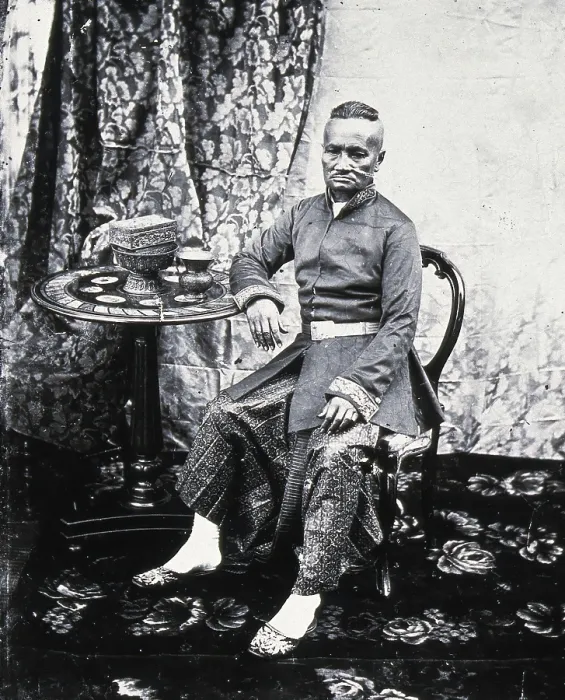 Framed Print : The Prime Minister (Kralahom) of Siam (Thailand), 1865. Creator: John Thomson Framed Print : The Prime Minister (Kralahom) of Siam (Thailand), 1865. Creator: John Thomson