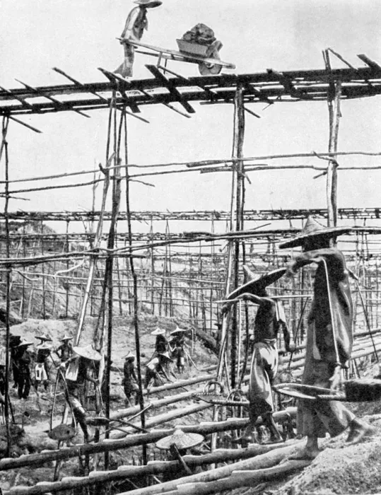 Framed Print : Primitive methods in the worlds richest tin district, Taiping, China, 1936. Artist: Ewing Galloway Framed Print : Primitive methods in the worlds richest tin district, Taiping, China, 1936. Artist: Ewing Galloway