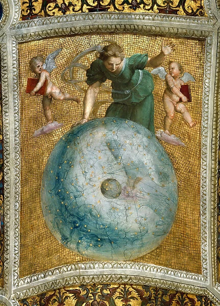 The Primum mobile. (Ceiling Fresco in Stanza della Segnatura), ca 1510-1511. Creator