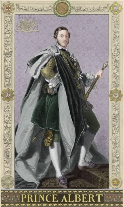 Framed Print : Prince Albert, 1886. Artist: G Levy Framed Print : Prince Albert, 1886. Artist: G Levy