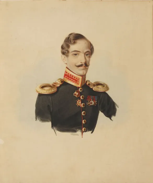 Framed Print : Prince Alexander Sergeyevich Vyazemsky (1806-1867), 1840 Framed Print : Prince Alexander Sergeyevich Vyazemsky (1806-1867), 1840