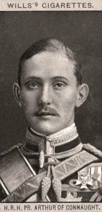 Framed Print : Prince Arthur of Connaught, 1908. Artist: WD & HO Wills Framed Print : Prince Arthur of Connaught, 1908. Artist: WD & HO Wills