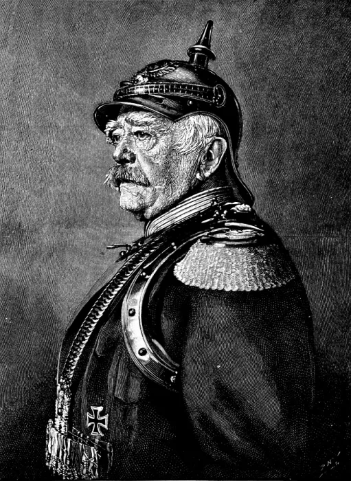 Framed Print : Prince Bismarck, who attains his eightieth birthday on April 1, 1895. Creator: P Naumann Framed Print : Prince Bismarck, who attains his eightieth birthday on April 1, 1895. Creator: P Naumann