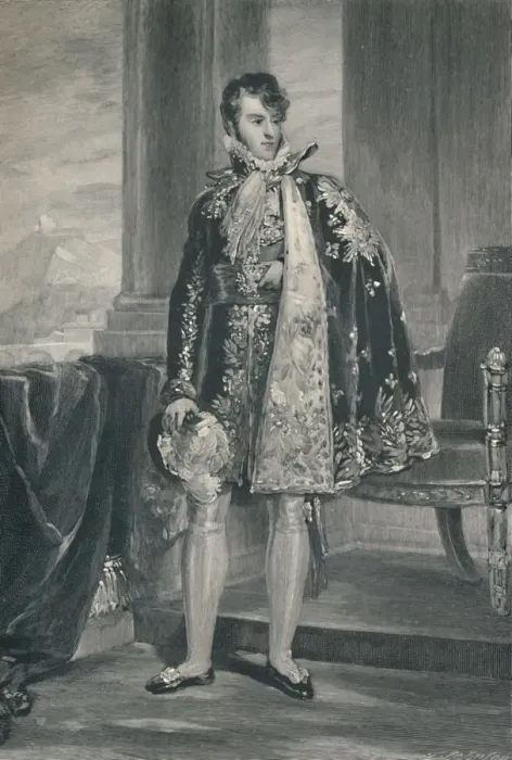 Framed Print : Prince Camillo Borghese - Second Husband of Pauline Bonaparte, c1810, (1896). Artist: T Johnson Framed Print : Prince Camillo Borghese - Second Husband of Pauline Bonaparte, c1810, (1896). Artist: T Johnson