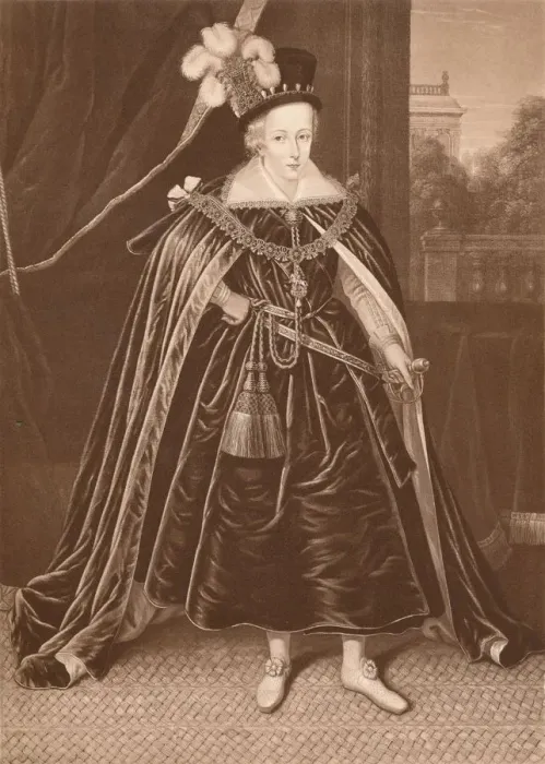 Framed Print : Prince Charles, c17th century, (1904) Framed Print : Prince Charles, c17th century, (1904)