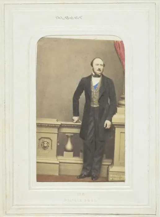 Framed Print : Prince Consort, 1861. Creator: John Jabez Edwin Mayall Framed Print : Prince Consort, 1861. Creator: John Jabez Edwin Mayall