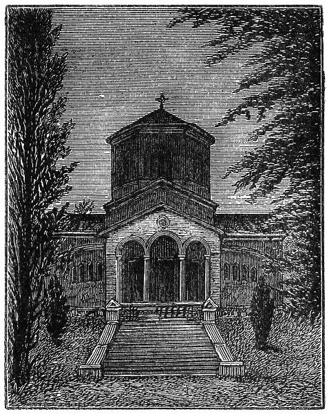 Prince Consorts Mausoleum, 1880. Artist: Robert Taylor Pritchett
