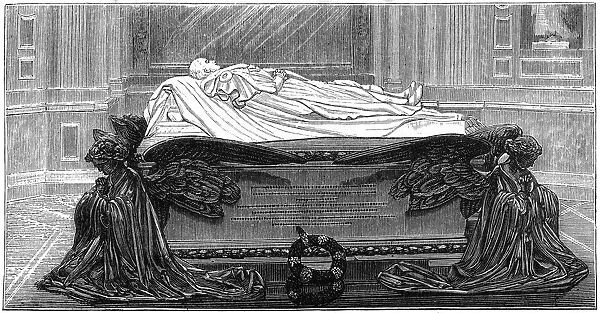 Prince Consorts Tomb, 1880. Artist: Robert Taylor Pritchett