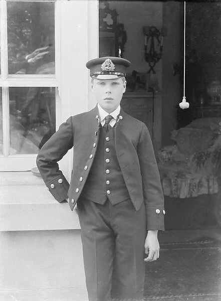 Prince Edward at the Royal Naval College, Osborne, Isle of Wight, c1909. Creator