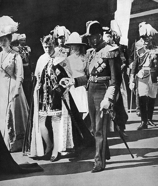 Prince Edwards investiture as Prince of Wales, 1911
