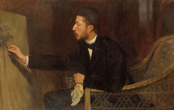 Prince Eugen, 1895. Creator: Oscar Bjorck