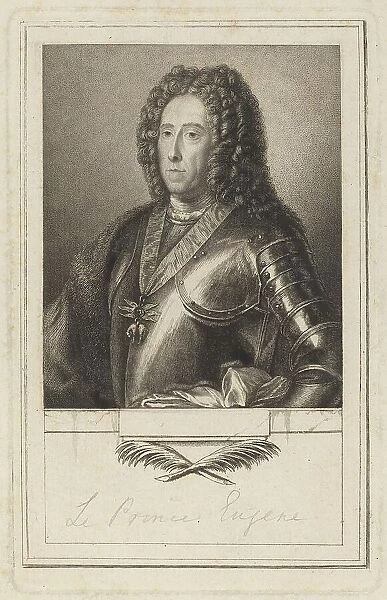 Prince Eugene, 1773. Creator: Antoine de Marcenay Ghuy