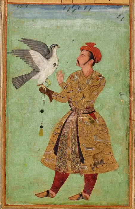Framed Print : Prince With a Falcon, between c1600 and c1605. Creator: Unknown Framed Print : Prince With a Falcon, between c1600 and c1605. Creator: Unknown