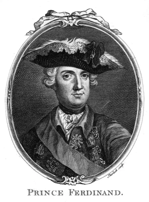 Framed Print : Prince Ferdinand, Duke of Brunswick, (19th century). Artist: Sherlock Framed Print : Prince Ferdinand, Duke of Brunswick, (19th century). Artist: Sherlock