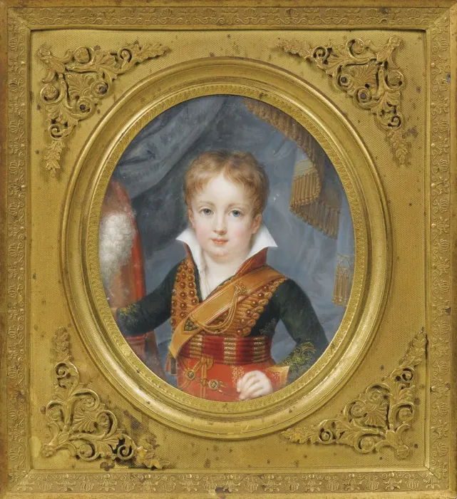 Framed Print : Prince Ferdinand Philippe, Duke of Orleans (1810-1842) as child. Artist: Anonymous
