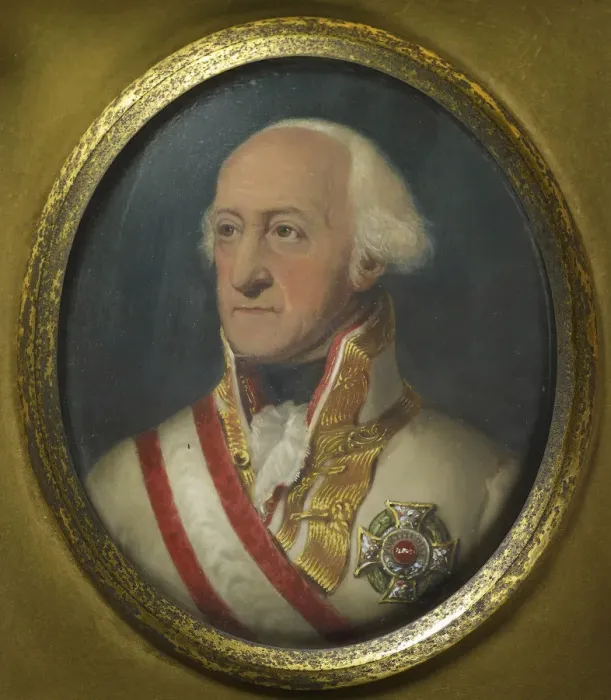 Framed Print : Prince Frederick Josias of Saxe-Coburg-Saalfeld (1737-1815), 1848 Framed Print : Prince Frederick Josias of Saxe-Coburg-Saalfeld (1737-1815), 1848