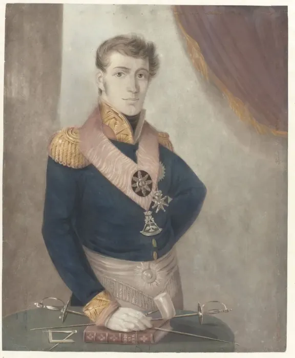 Framed Print : Prince Frederick of the Netherlands as Grand Master Framed Print : Prince Frederick of the Netherlands as Grand Master