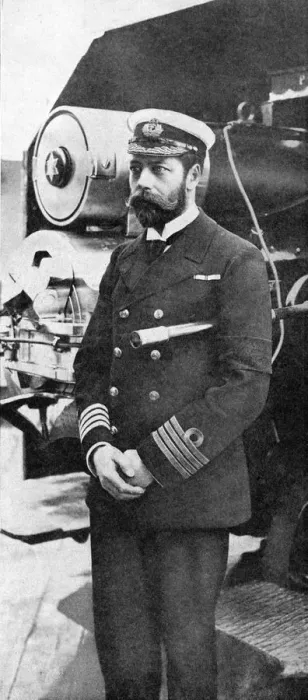 Framed Print : Prince George as a captain in the Royal Navy, c1900s-c1920s (1936) Framed Print : Prince George as a captain in the Royal Navy, c1900s-c1920s (1936)
