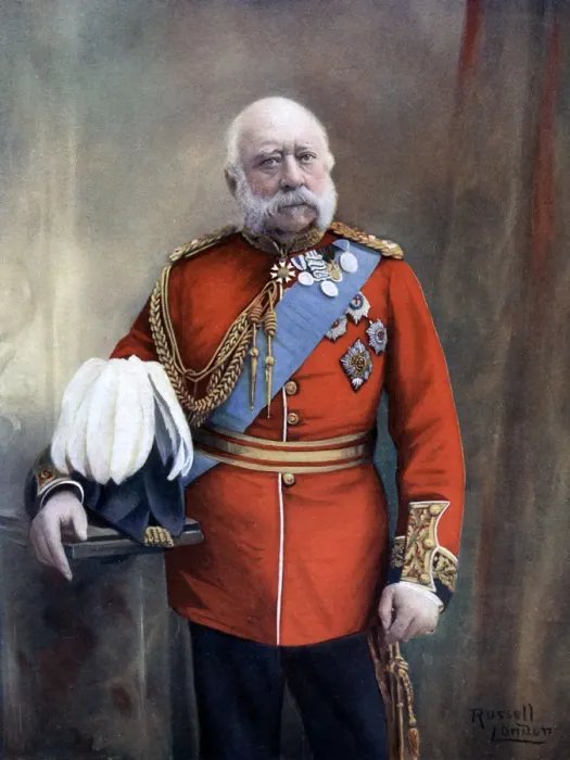 Framed Print : Prince George, Duke of Cambridge, member of the British royal family, late 19th-early 20th century. Artist: Russell & Sons Framed Print : Prince George, Duke of Cambridge, member of the British royal family, late 19th-early 20th century. Artist: Russell & Sons