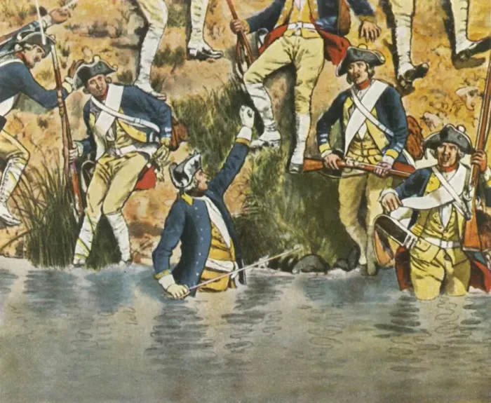 Framed Print : Prince Henry at the Battle of Prague, 6 May 1757, (1936). Creator: Unknown Framed Print : Prince Henry at the Battle of Prague, 6 May 1757, (1936). Creator: Unknown