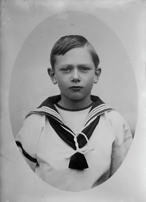 Framed Print : Prince Henry of Wales, in sailor suit, 1910. Creator: Bain News Service Framed Print : Prince Henry of Wales, in sailor suit, 1910. Creator: Bain News Service
