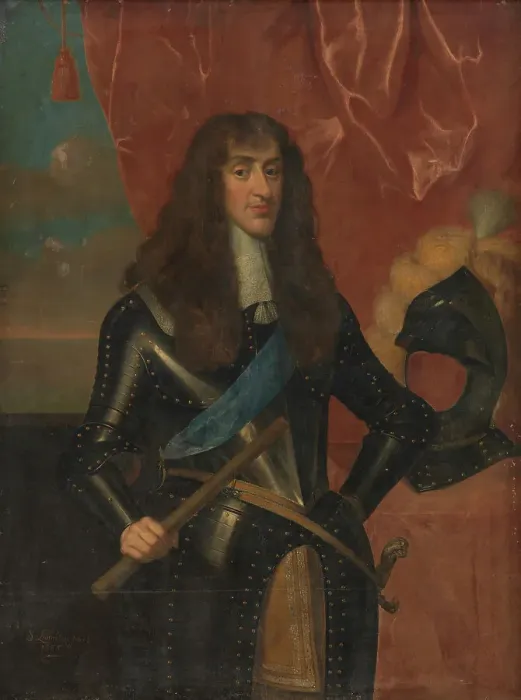 Framed Print : Prince James of England, 1660. Creator: Simon Luttichuys Framed Print : Prince James of England, 1660. Creator: Simon Luttichuys