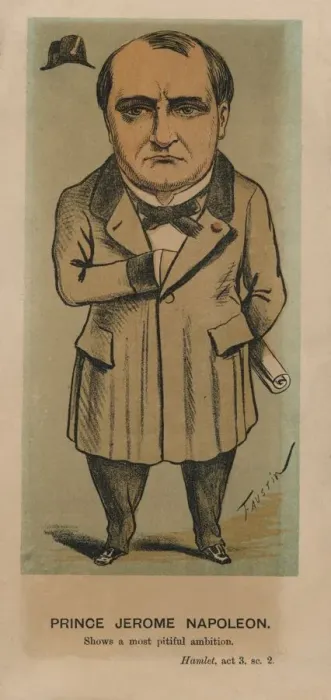 Framed Print : Prince Jerome Napoleon, 1874. Creator: Faustin Framed Print : Prince Jerome Napoleon, 1874. Creator: Faustin