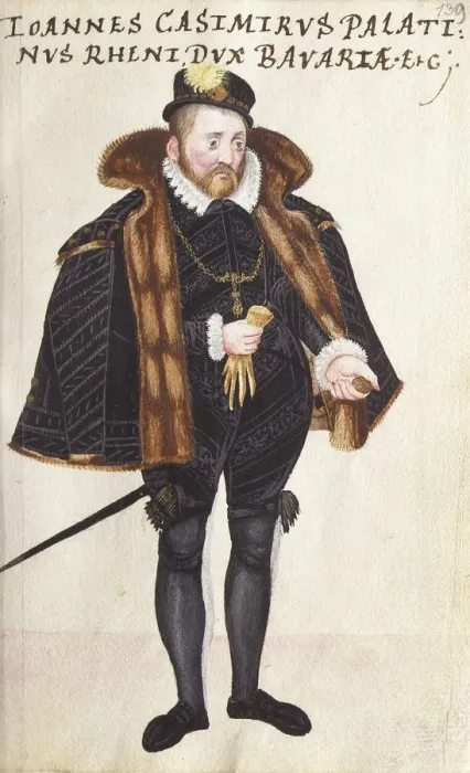 Framed Print : Prince John Casimir of the Palatinate-Simmern (1543-1592) From Thesaurus picturarum, 1564-1606 Framed Print : Prince John Casimir of the Palatinate-Simmern (1543-1592) From Thesaurus picturarum, 1564-1606