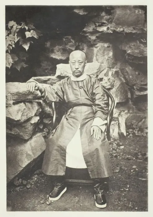 Framed Print : Prince Kung, c. 1868. Creator: John Thomson Framed Print : Prince Kung, c. 1868. Creator: John Thomson