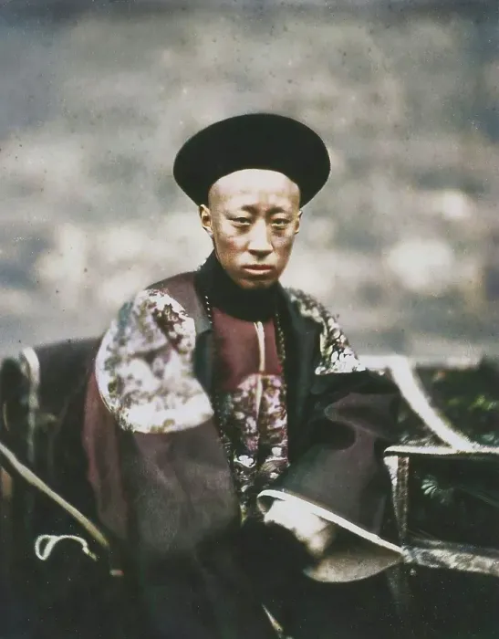 Framed Print : Prince Kung. Emperor of China, 1860. Creator: Felice Beato Framed Print : Prince Kung. Emperor of China, 1860. Creator: Felice Beato