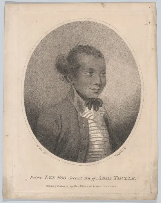 Framed Print : Prince Lee Boo, Second Son of Abba Thulle, May 1, 1788. Creator: Henry Kingsbury Framed Print : Prince Lee Boo, Second Son of Abba Thulle, May 1, 1788. Creator: Henry Kingsbury