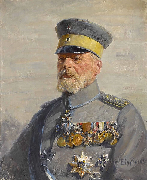 Prince Leopold of Bavaria (1846-1930), in a Field Marshal uniform