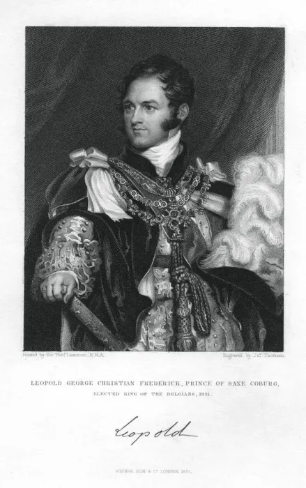 Framed Print : Prince Leopold of Saxe-Coburg-Saalfeld, 1831. Artist: J Thomson Framed Print : Prince Leopold of Saxe-Coburg-Saalfeld, 1831. Artist: J Thomson