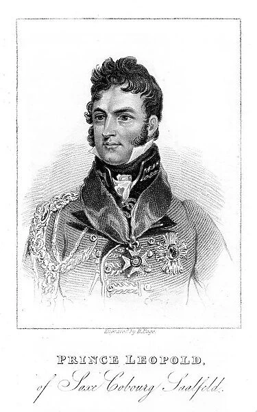 Prince Leopold of Saxe-Coburg-Saalfeld, 1823