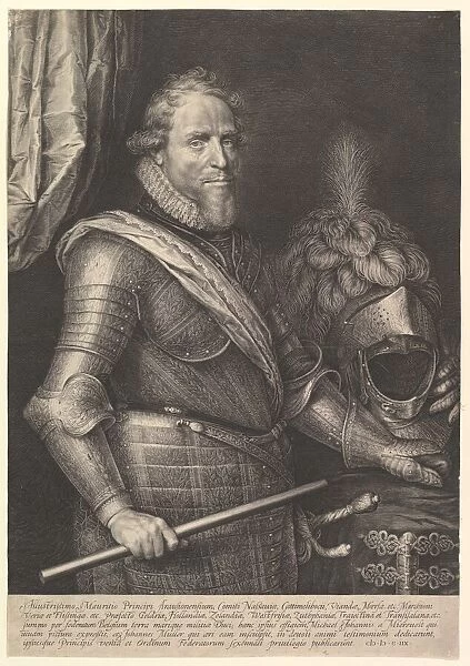 Prince Maurits of Orange, 1608. Creator: Michiel Jansz van Miereveld