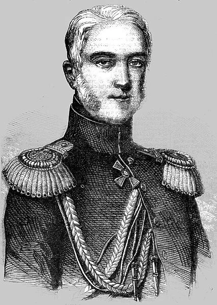 Prince Michael Woronzow, 1854. Creator: Unknown