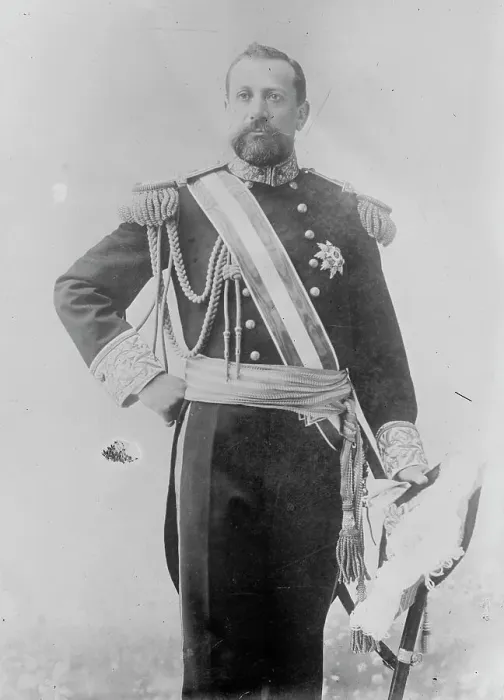 Framed Print : Prince of Monaco, in uniform, 1910. Creator: Bain News Service Framed Print : Prince of Monaco, in uniform, 1910. Creator: Bain News Service