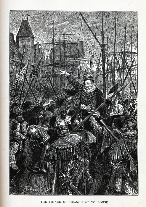 Framed Print : The Prince of Orange at Toulouse, 1882. Artist: Brend amour, Richard (1831-1915) Framed Print : The Prince of Orange at Toulouse, 1882. Artist: Brend amour, Richard (1831-1915)