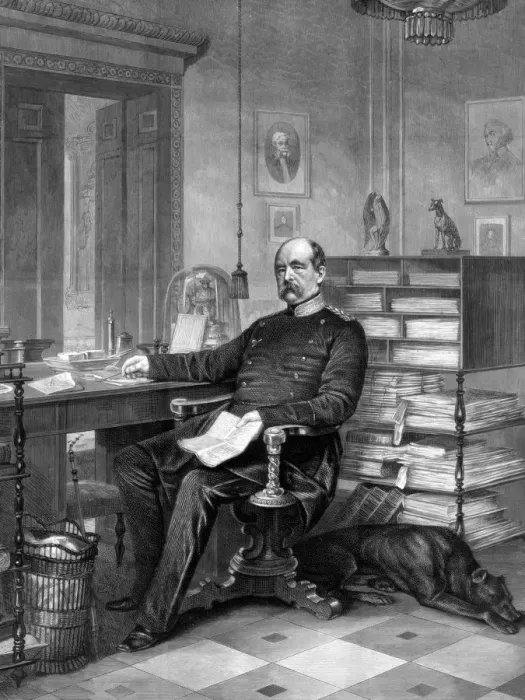Framed Print : Prince Otto von Bismarck (1815-1898), 1875 Framed Print : Prince Otto von Bismarck (1815-1898), 1875