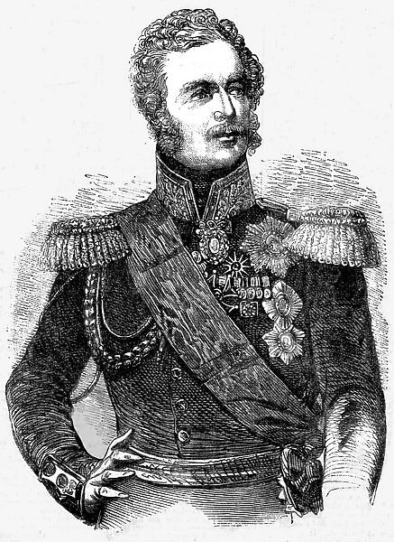 Prince Paskewitsch; The Russian People 1854, 1854. Creator: Unknown