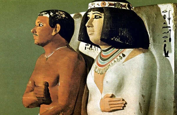 Prince Rahotep and His Wife Nofret, Egypt, 4th Dynasty